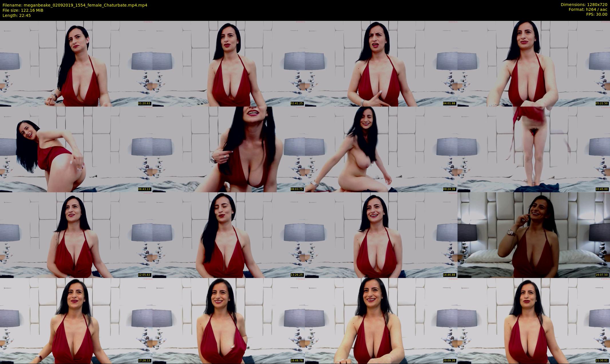 meganbeake — 23 minute Chaturbate female cam show recording, 720p, Sep 2, 2019