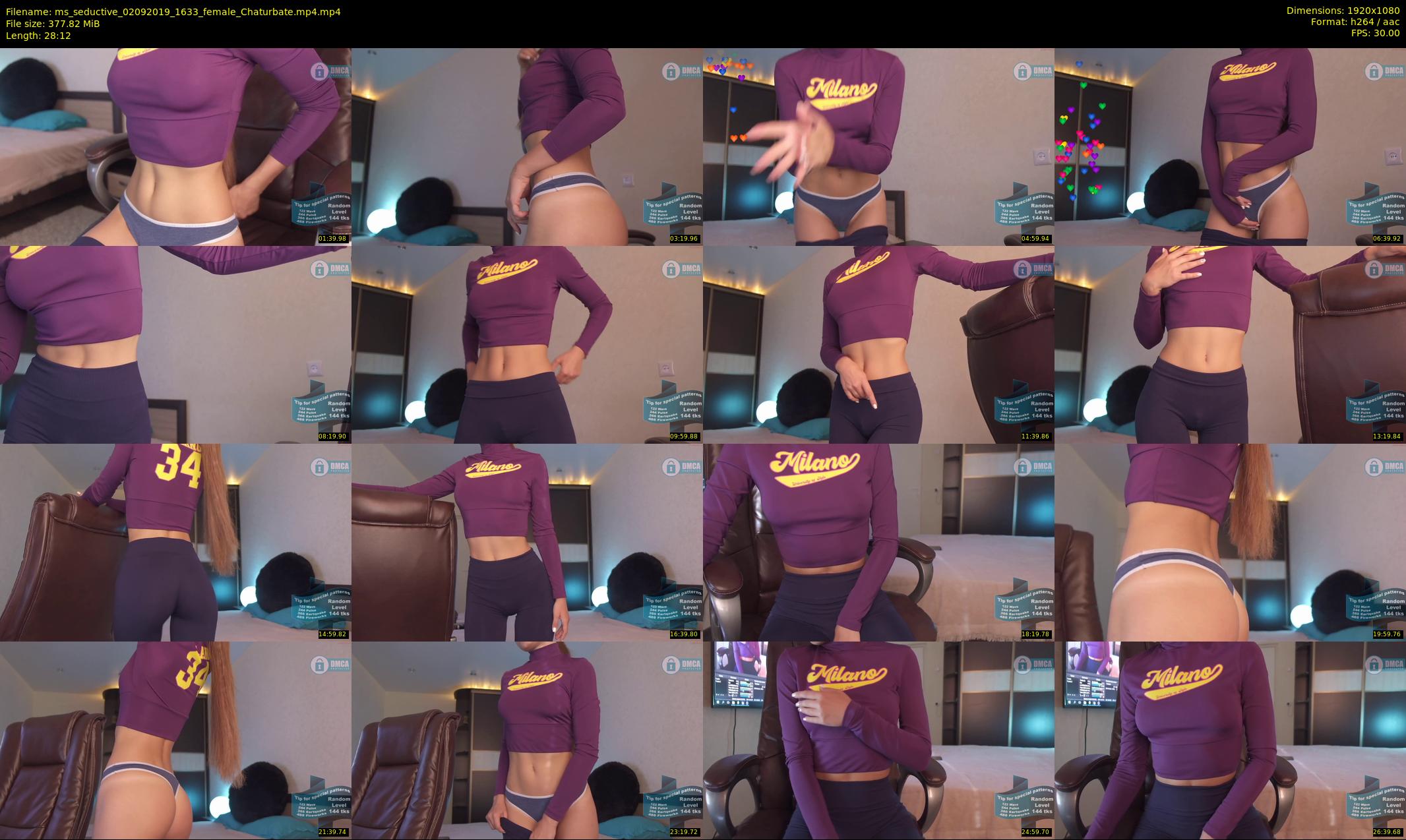 ms_seductive — 29 minute Chaturbate female cam show recording, 1080p, Sep 2, 2019