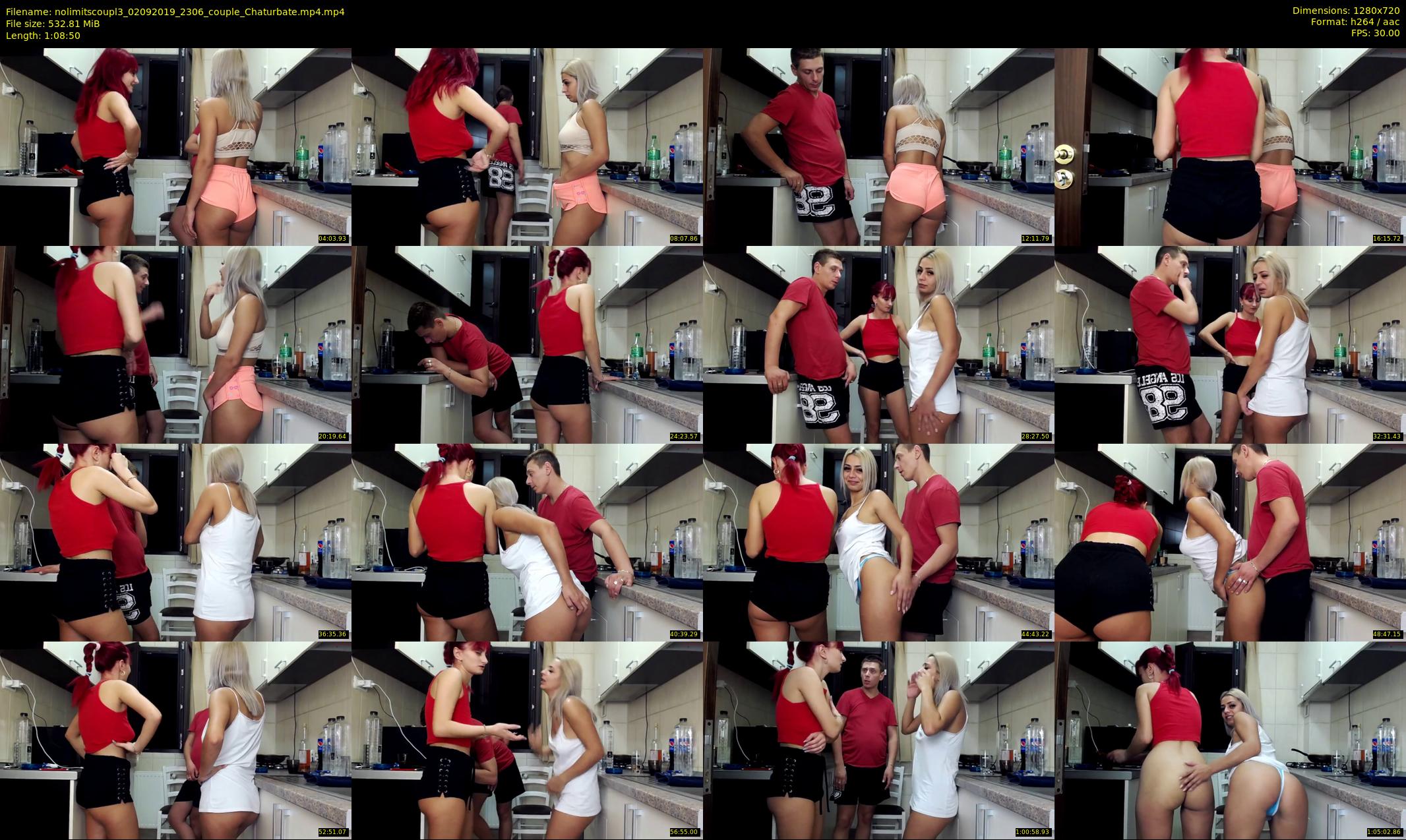 nolimitscoupl3 — 69 minute Chaturbate couple cam show recording, 720p, Sep 2, 2019