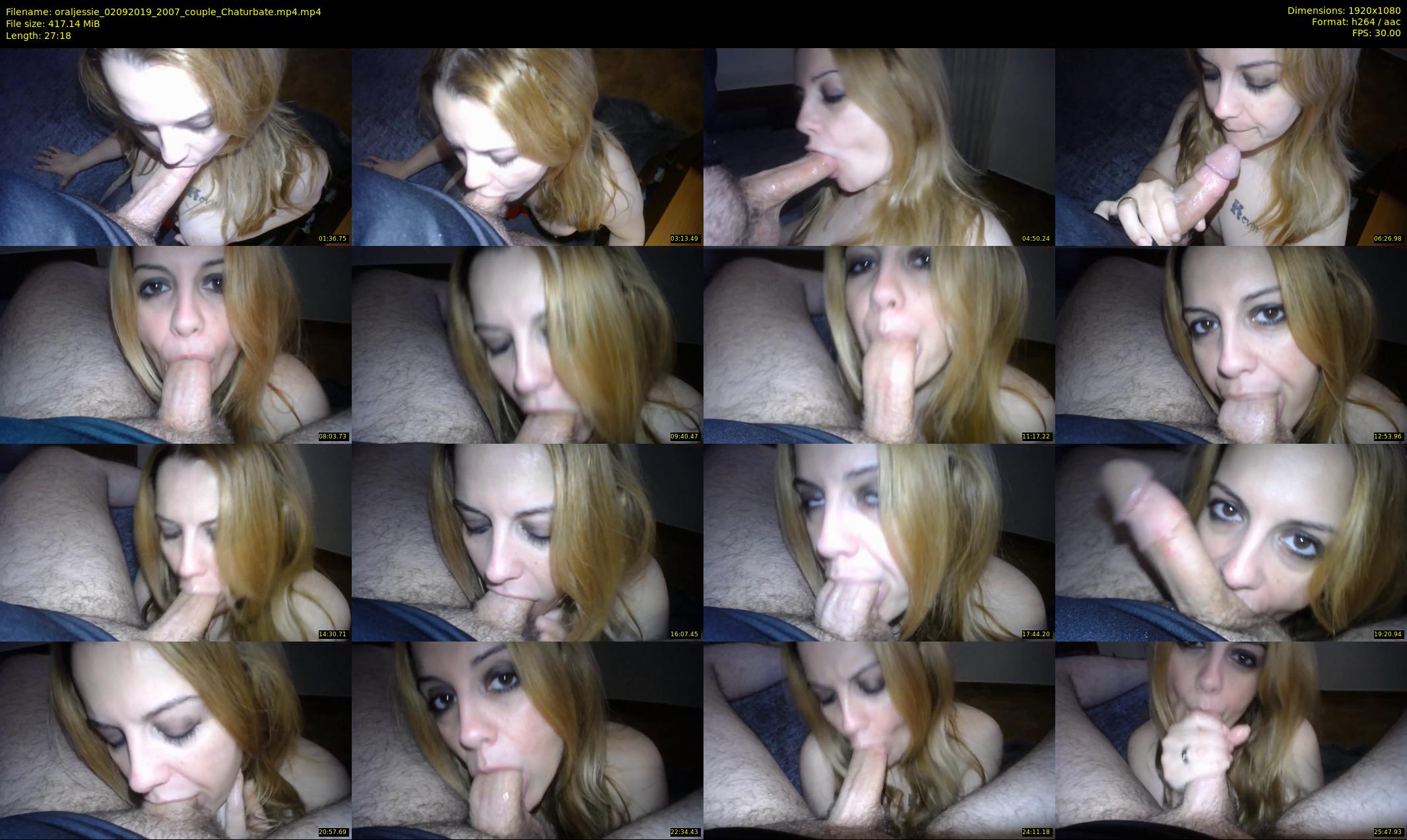 oraljessie — 28 minute Chaturbate couple cam show recording, 1080p, Sep 2, 2019