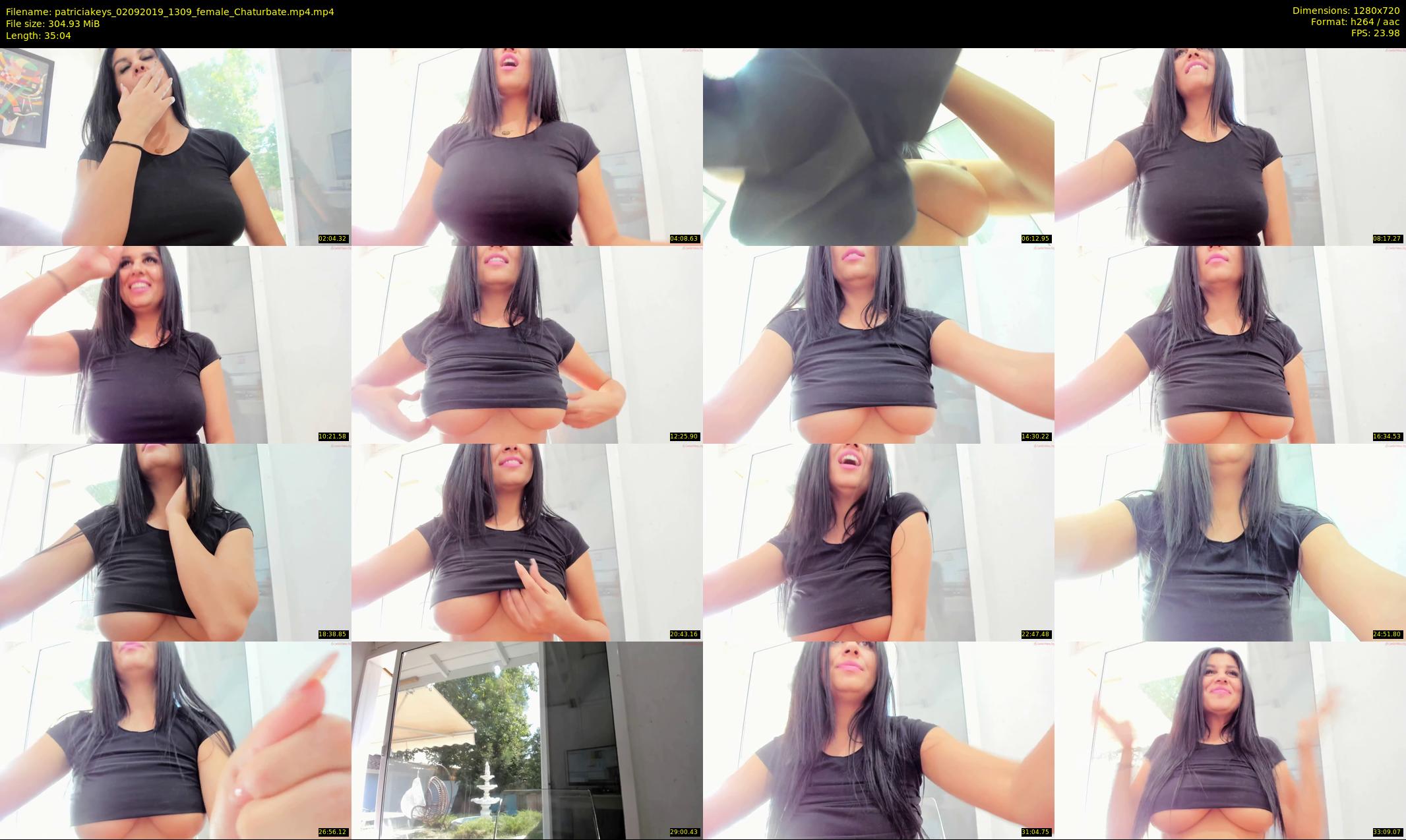 patriciakeys — 36 minute Chaturbate female cam show recording, 720p, Sep 2, 2019