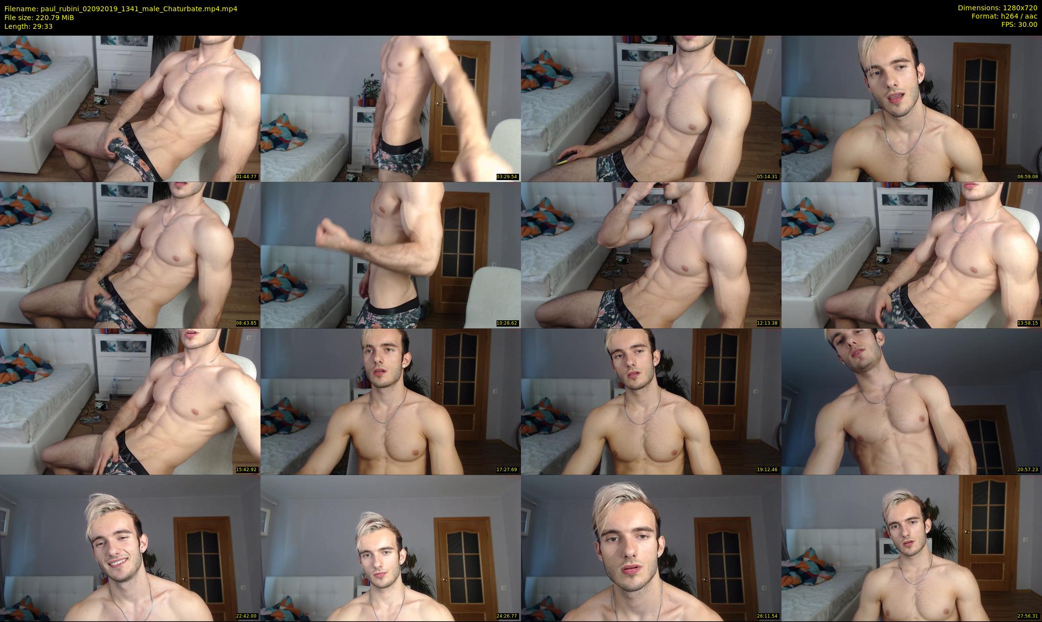 paul_rubini — 30 minute Chaturbate male cam show recording, 720p, Sep 2, 2019
