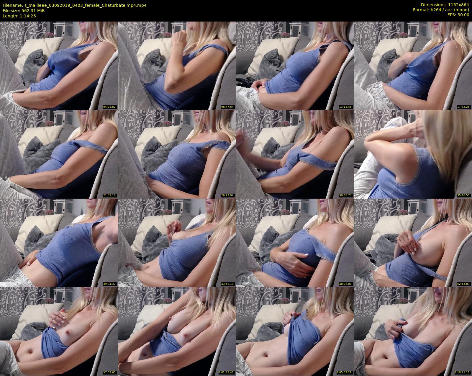 s_mailleee — 75 minute Chaturbate female cam show recording, 720p, Sep 3, 2019