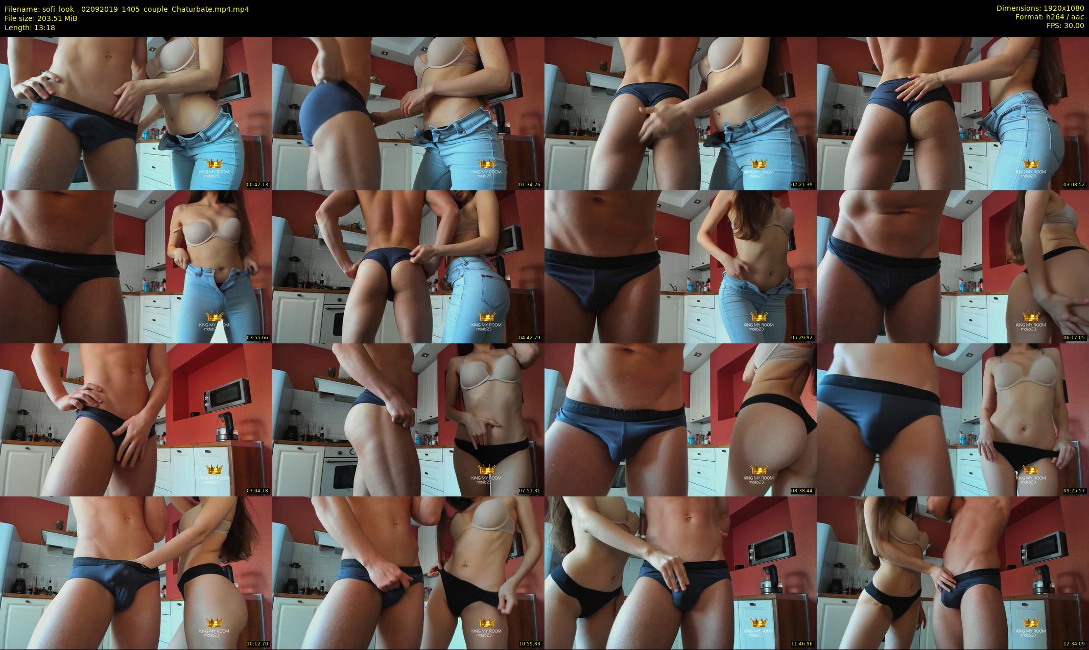 sofi_look_ — 14 minute Chaturbate couple cam show recording, 1080p, Sep 2, 2019