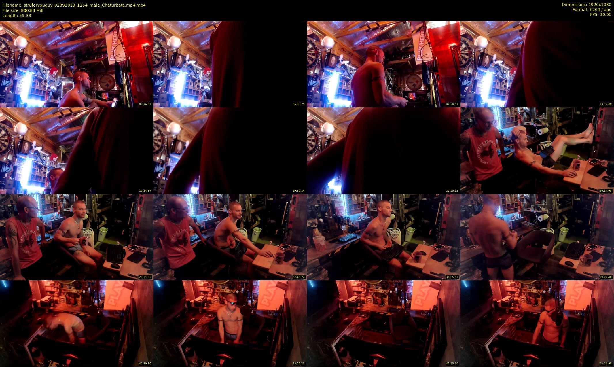 str8foryouguy — 56 minute Chaturbate male cam show recording, 1080p, Sep 2, 2019