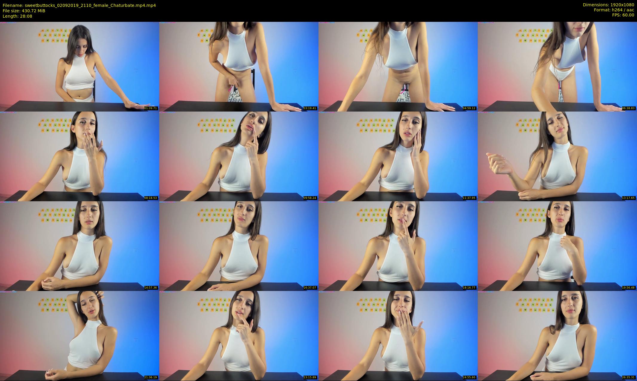 sweetbuttocks — 29 minute Chaturbate female cam show recording, 1080p, Sep 2, 2019