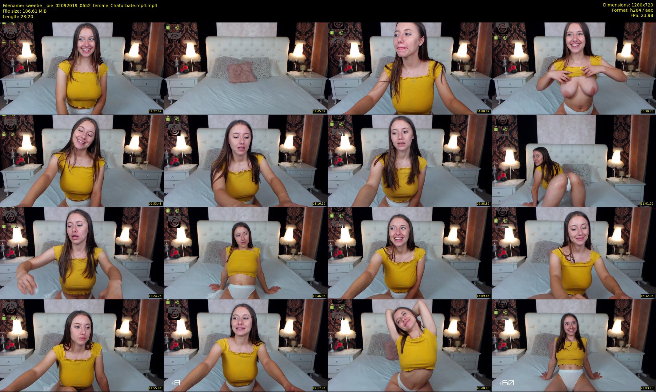 sweetie__pie — 24 minute Chaturbate female cam show recording, 720p, Sep 2, 2019