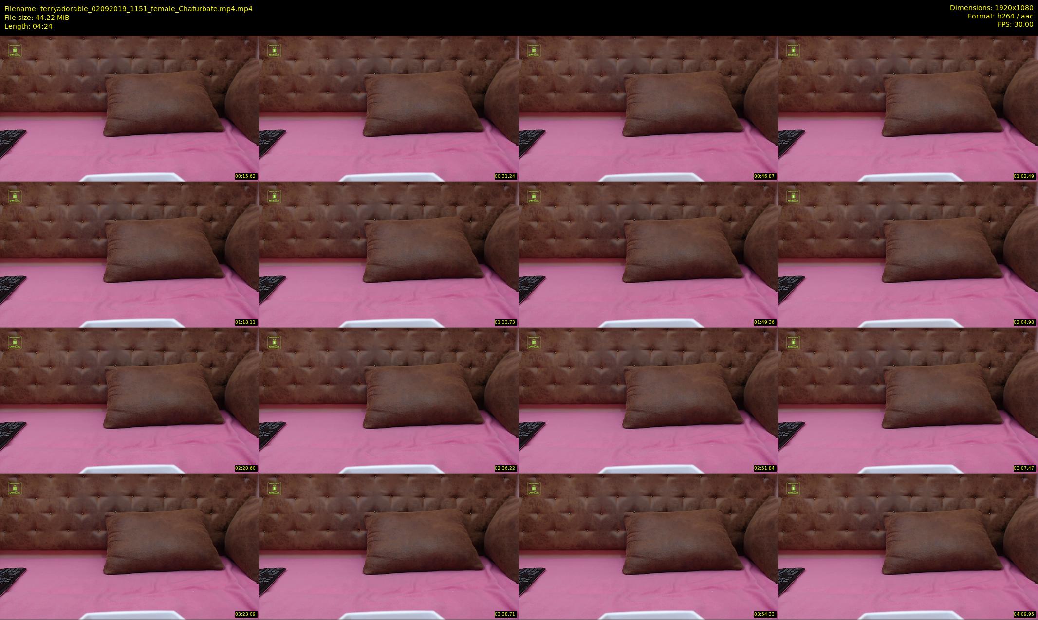 terryadorable — 5 minute Chaturbate female cam show recording, 1080p, Sep 2, 2019