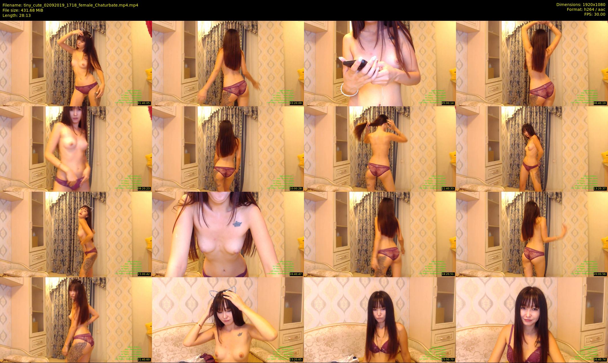 tiny_cute — 29 minute Chaturbate female cam show recording, 1080p, Sep 2, 2019