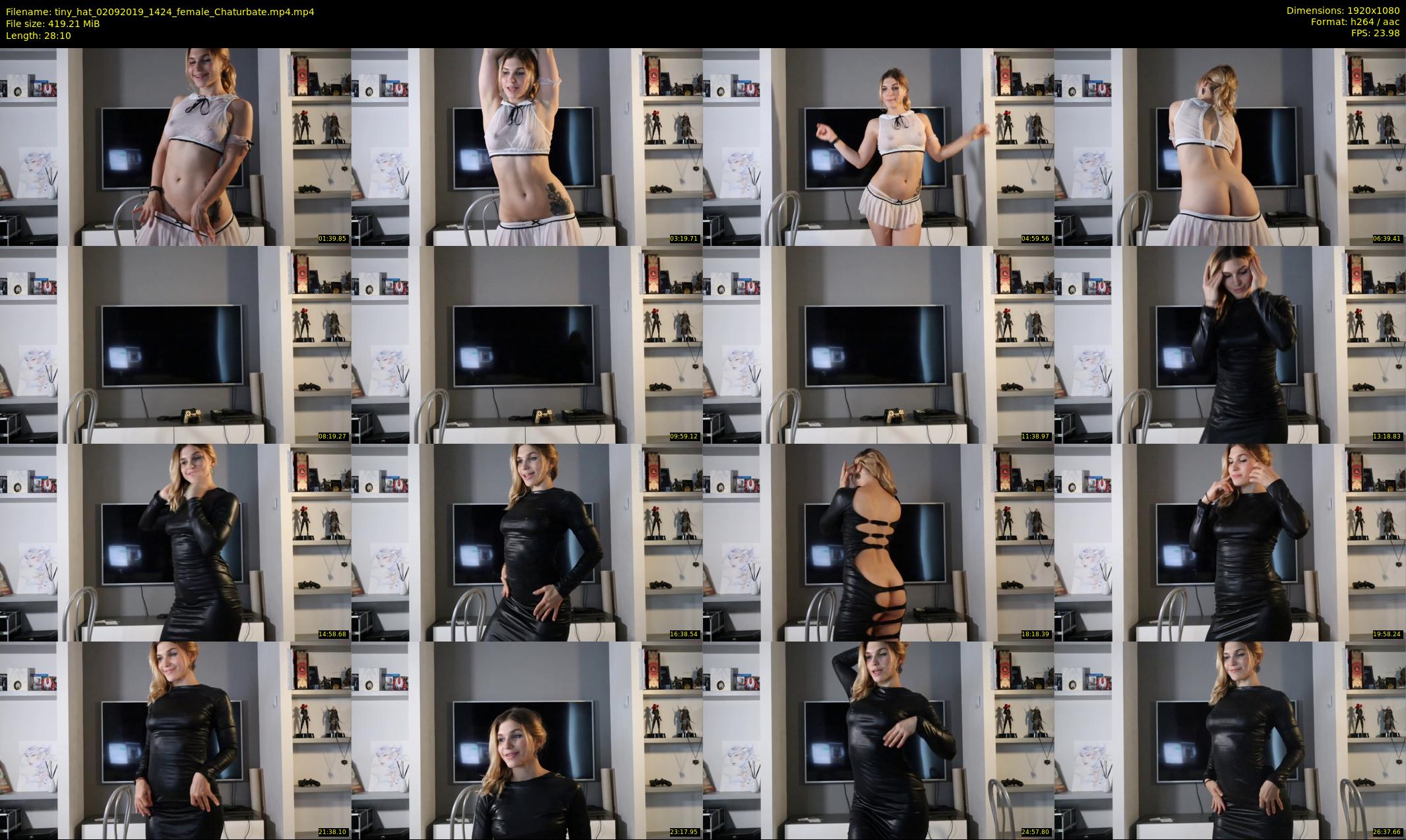 tiny_hat — 29 minute Chaturbate female cam show recording, 1080p, Sep 2, 2019