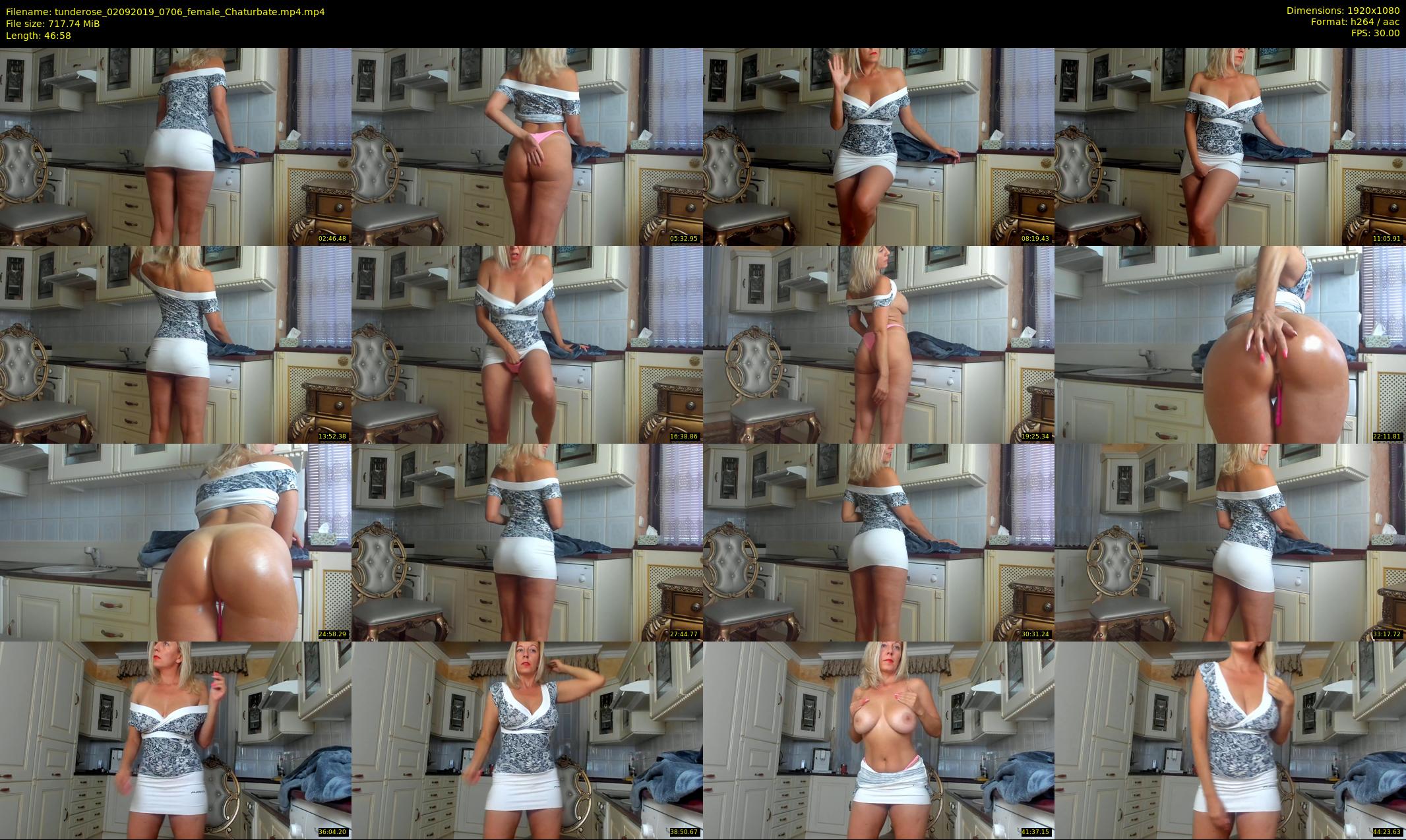 tunderose — 47 minute Chaturbate female cam show recording, 1080p, Sep 2, 2019