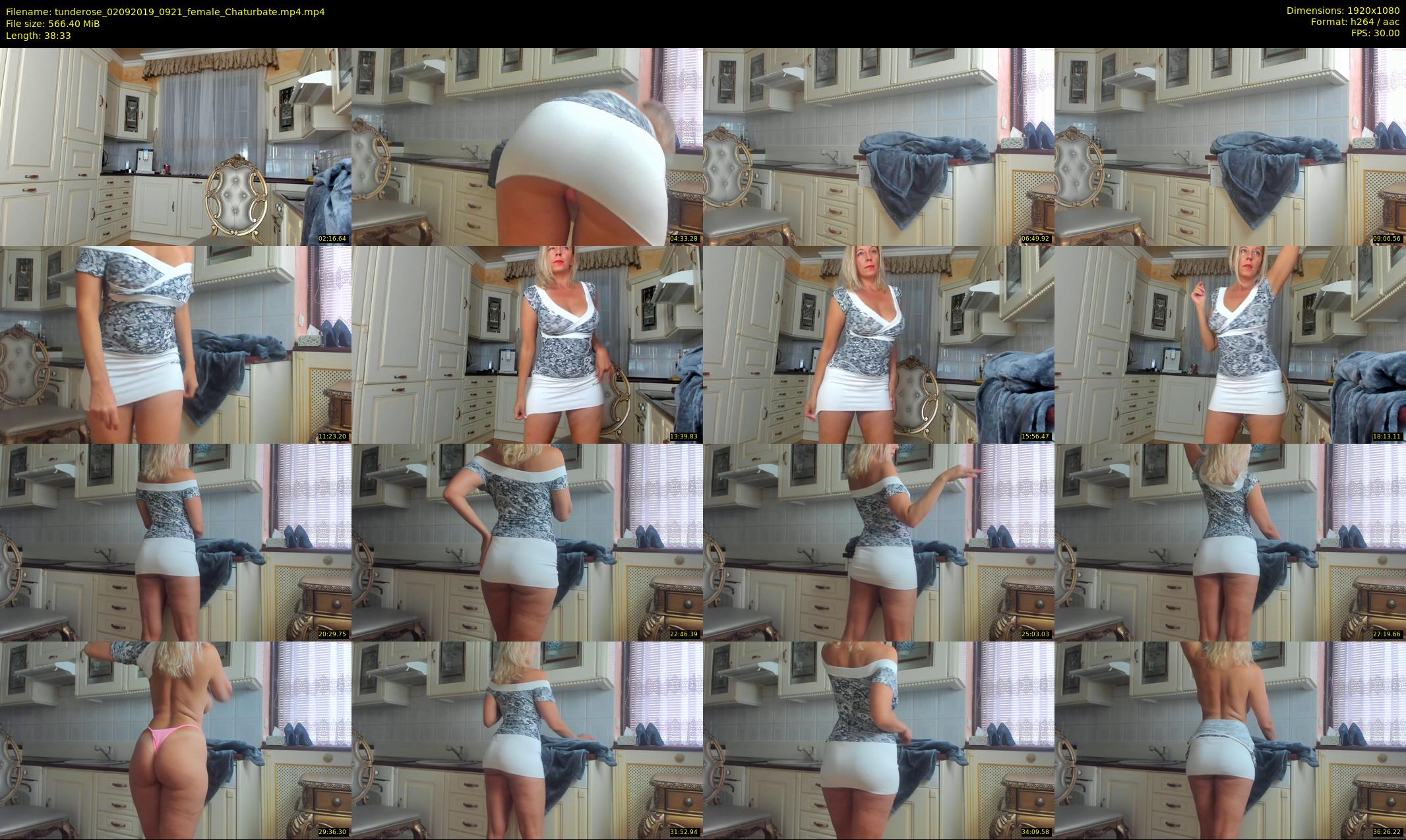 tunderose — 39 minute Chaturbate female cam show recording, 1080p, Sep 2, 2019