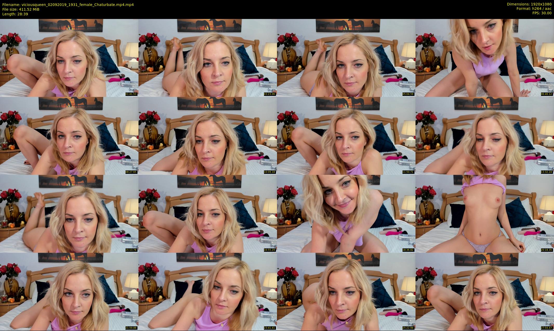 viciousqueen — 29 minute Chaturbate female cam show recording, 1080p, Sep 2, 2019
