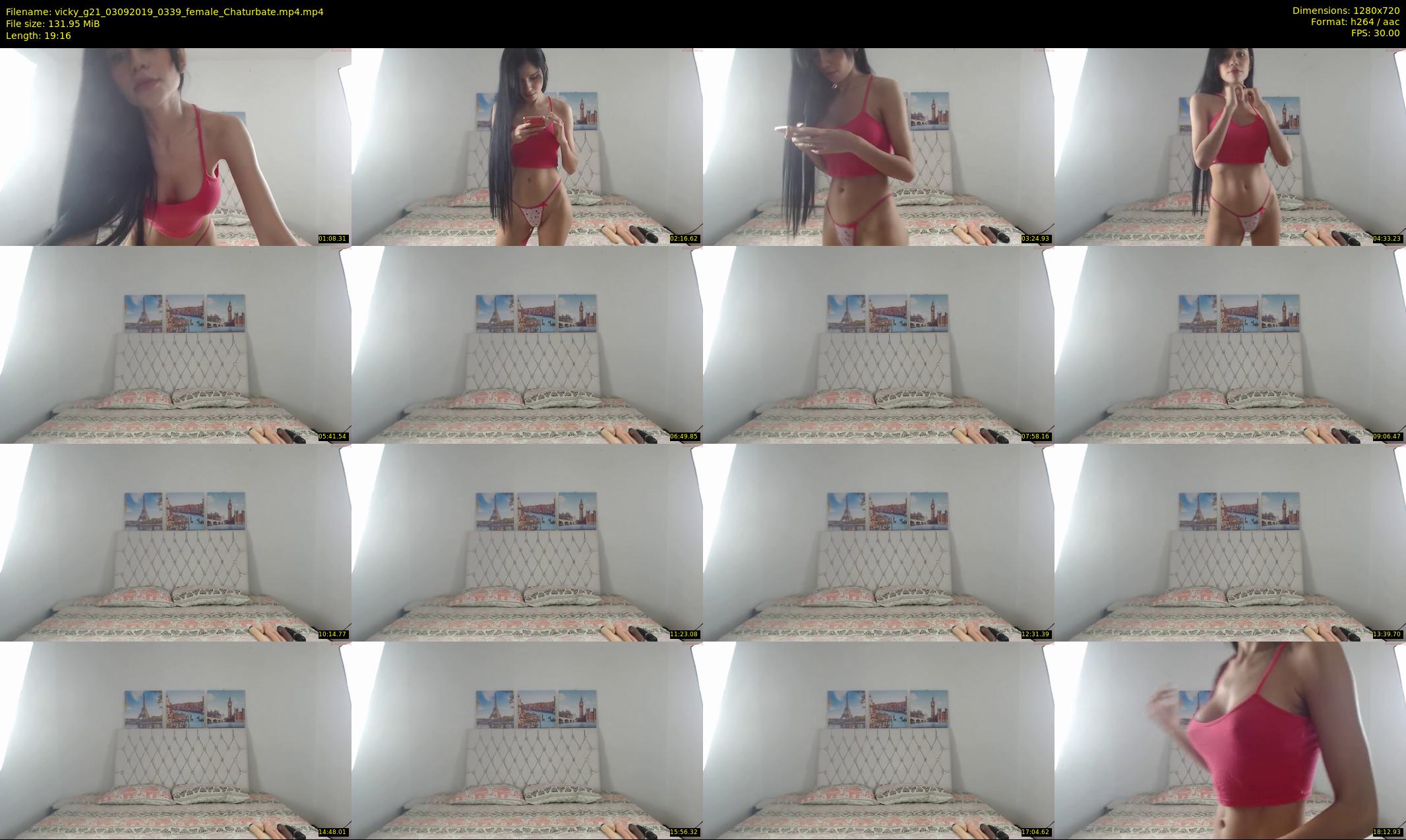 vicky_g21 — 20 minute Chaturbate female cam show recording, 720p, Sep 3, 2019