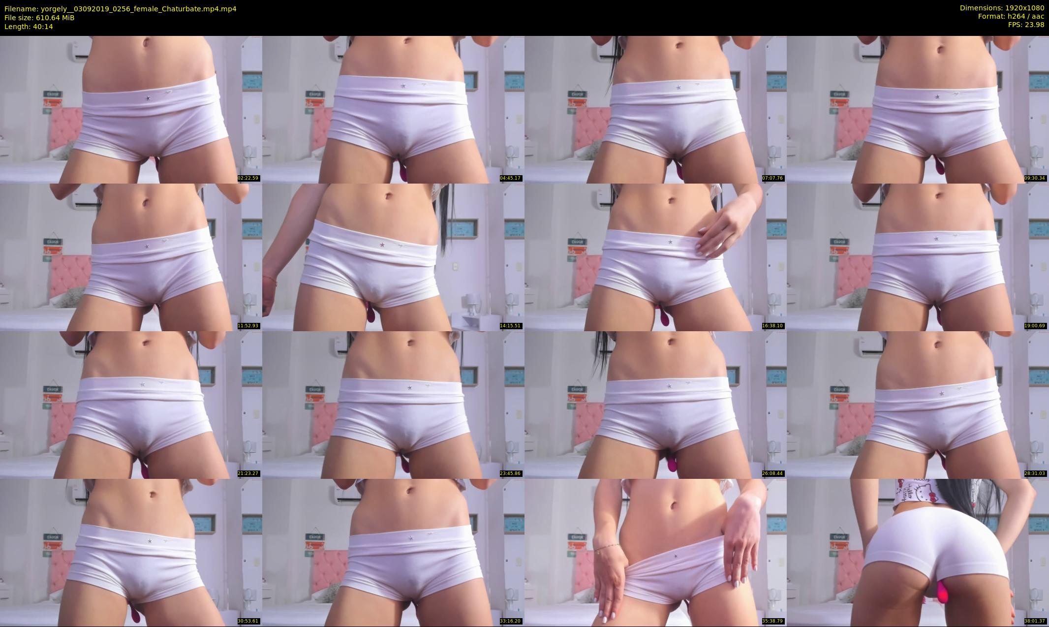 yorgely_ — 41 minute Chaturbate female cam show recording, 1080p, Sep 3, 2019