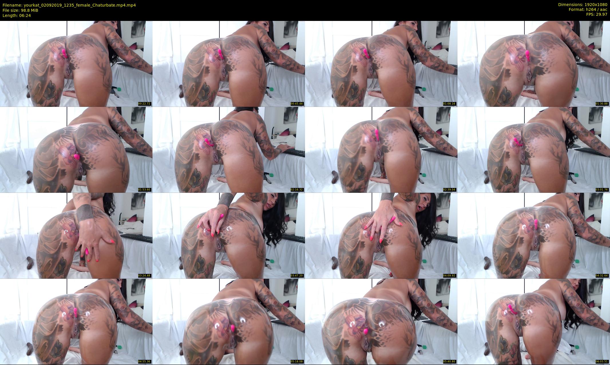 yourkat — 7 minute Chaturbate female cam show recording, 1080p, Sep 2, 2019
