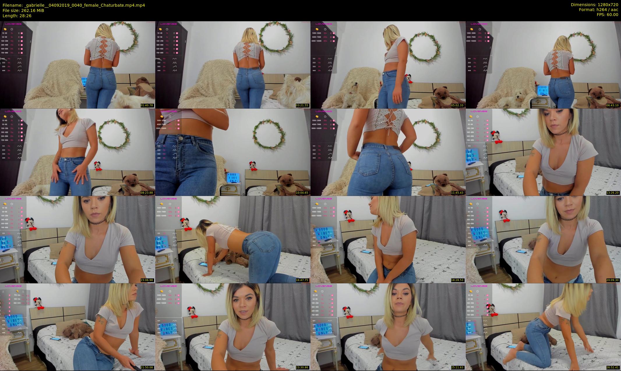 _gabrielle_ — 29 minute Chaturbate female cam show recording, 720p, Sep 4, 2019