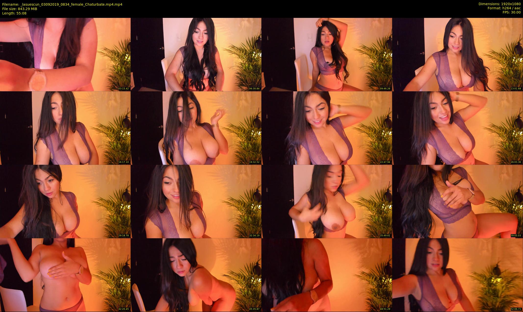_lasuescun — 56 minute Chaturbate female cam show recording, 1080p, Sep 3, 2019