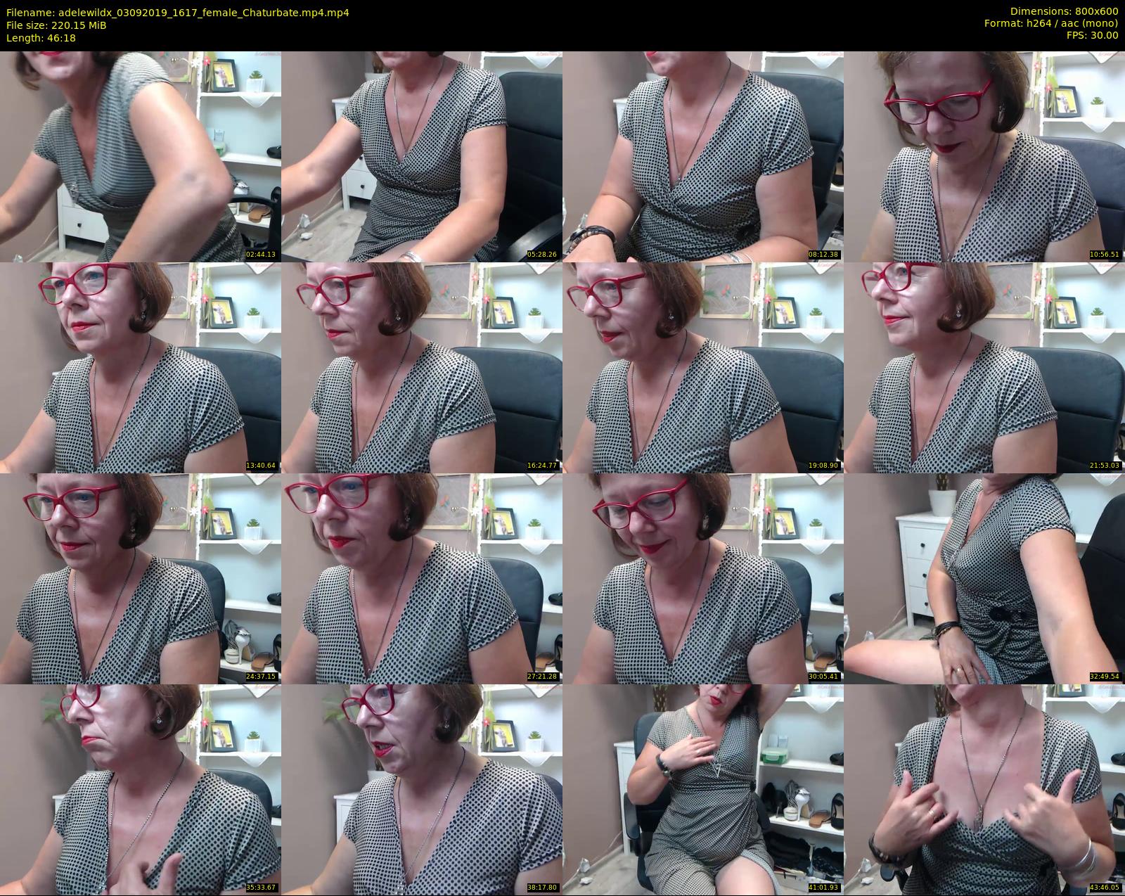 adelewildx — 47 minute Chaturbate female cam show recording, 480p, Sep 3, 2019