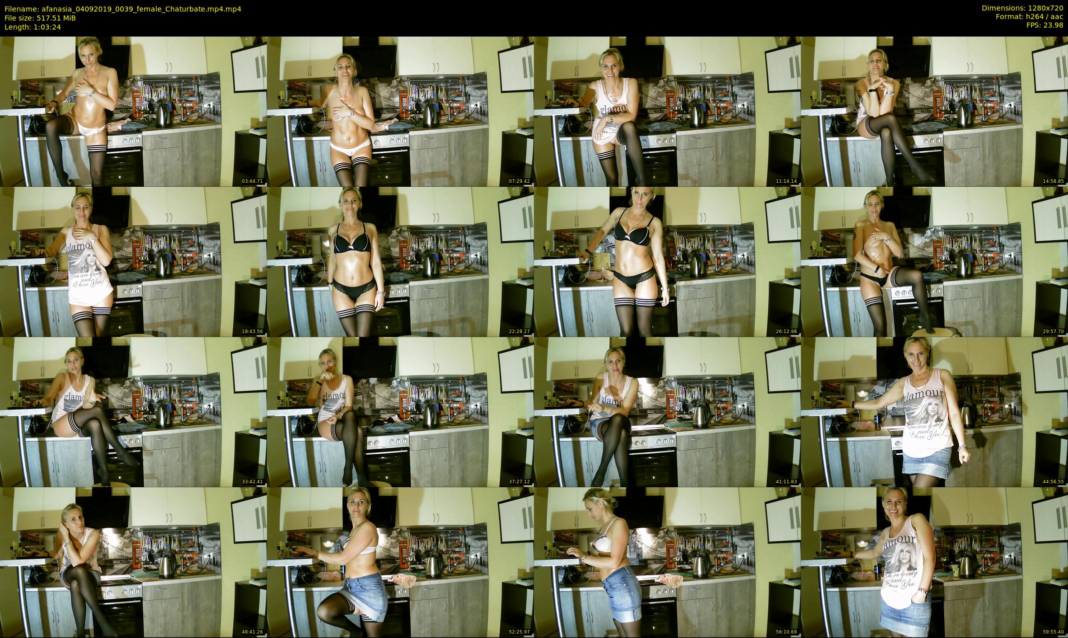 afanasia — 64 minute Chaturbate female cam show recording, 720p, Sep 4, 2019