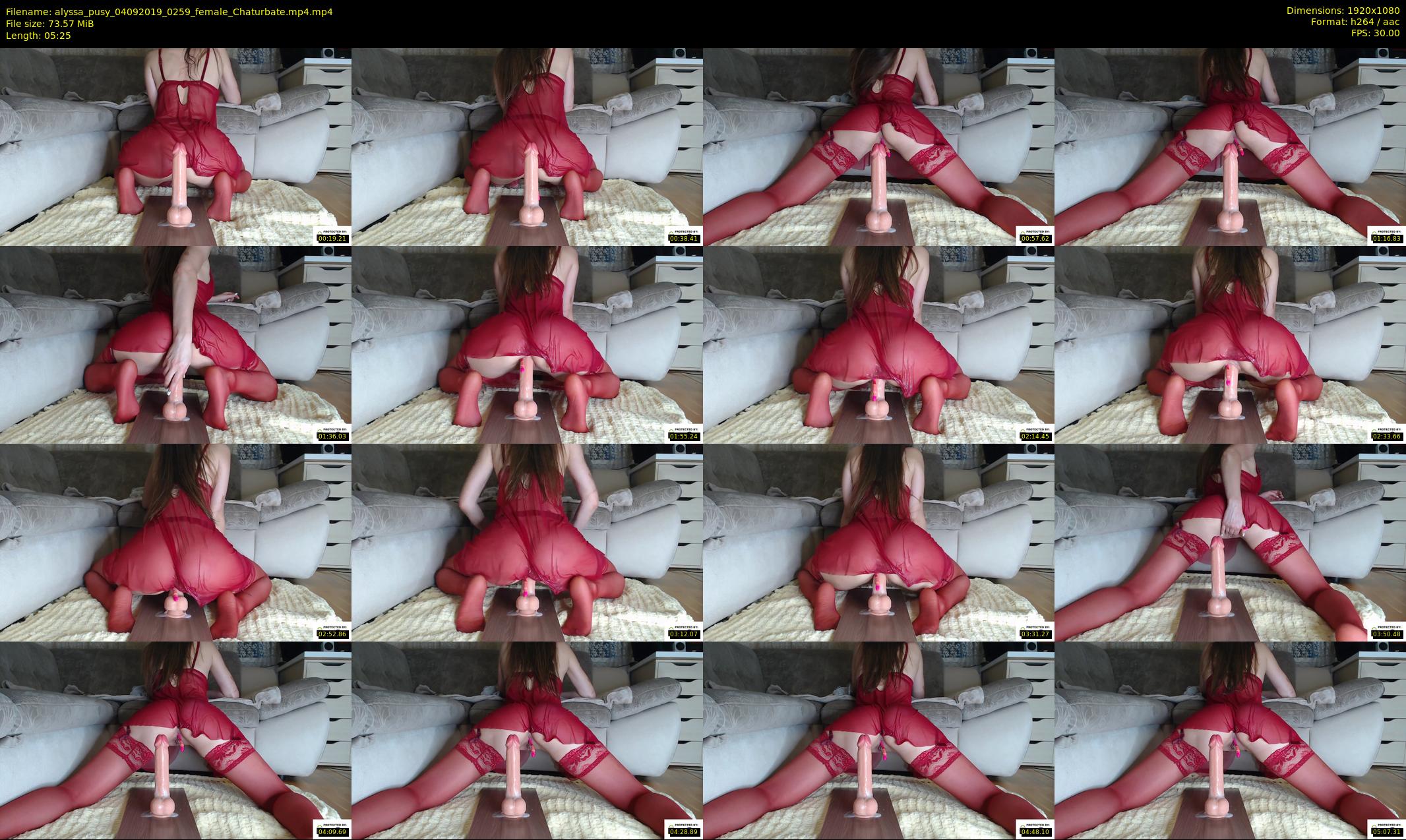 alyssa_pusy — 6 minute Chaturbate couple cam show recording, 1080p, Sep 4, 2019