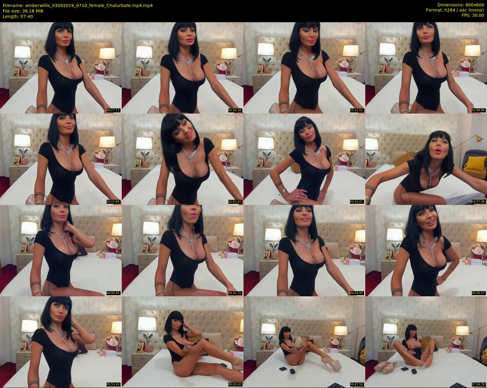 amberwillis — 8 minute Chaturbate female cam show recording, 480p, Sep 3, 2019
