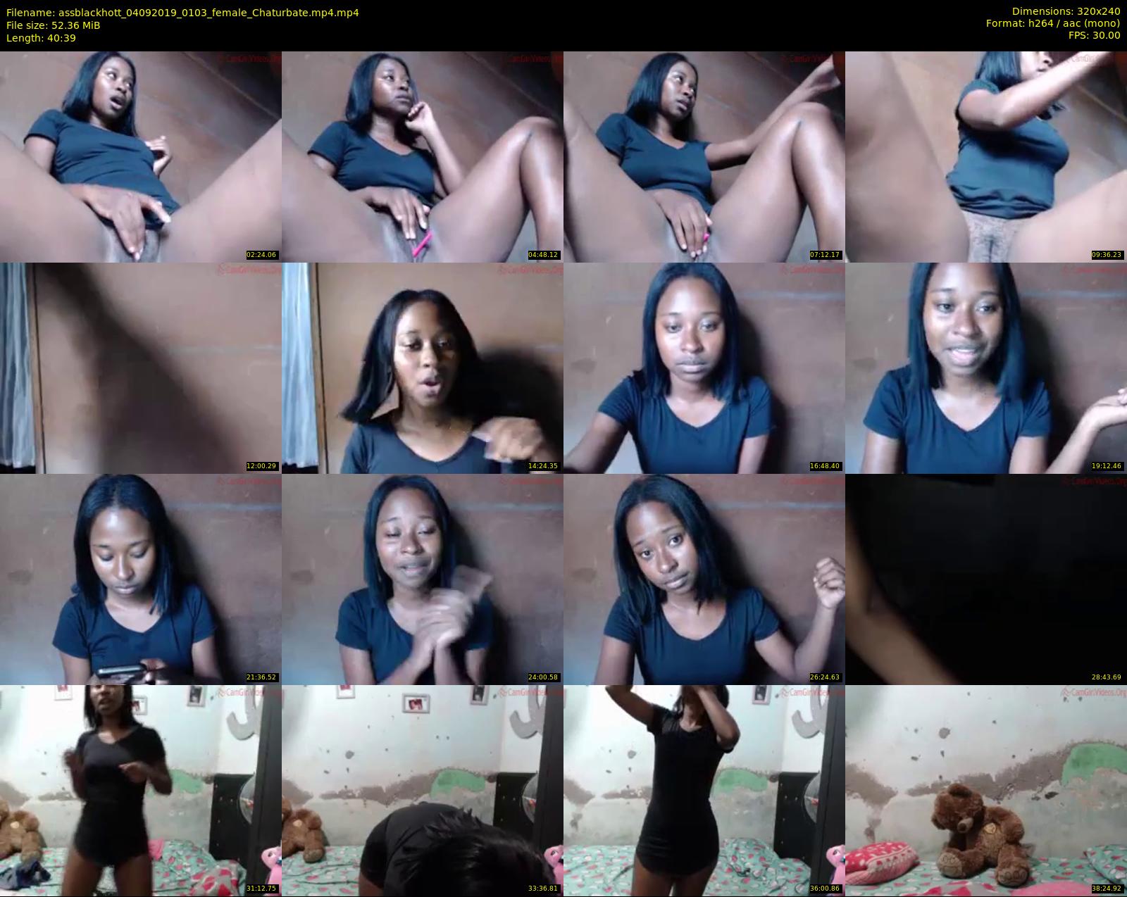 assblackhott — 41 minute Chaturbate female cam show recording, SD, Sep 4, 2019
