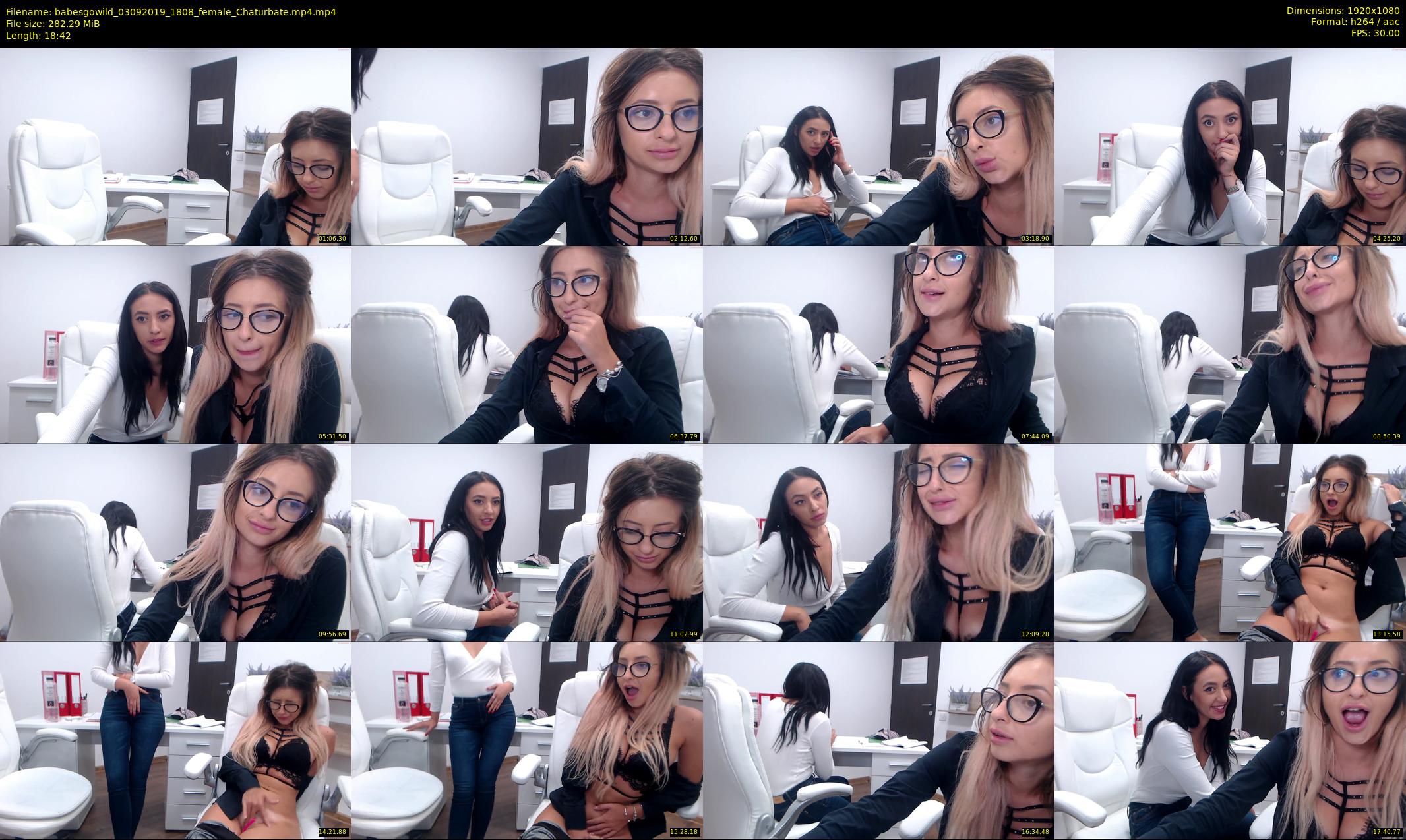 babesgowild — 19 minute Chaturbate couple cam show recording, 1080p, Sep 3, 2019
