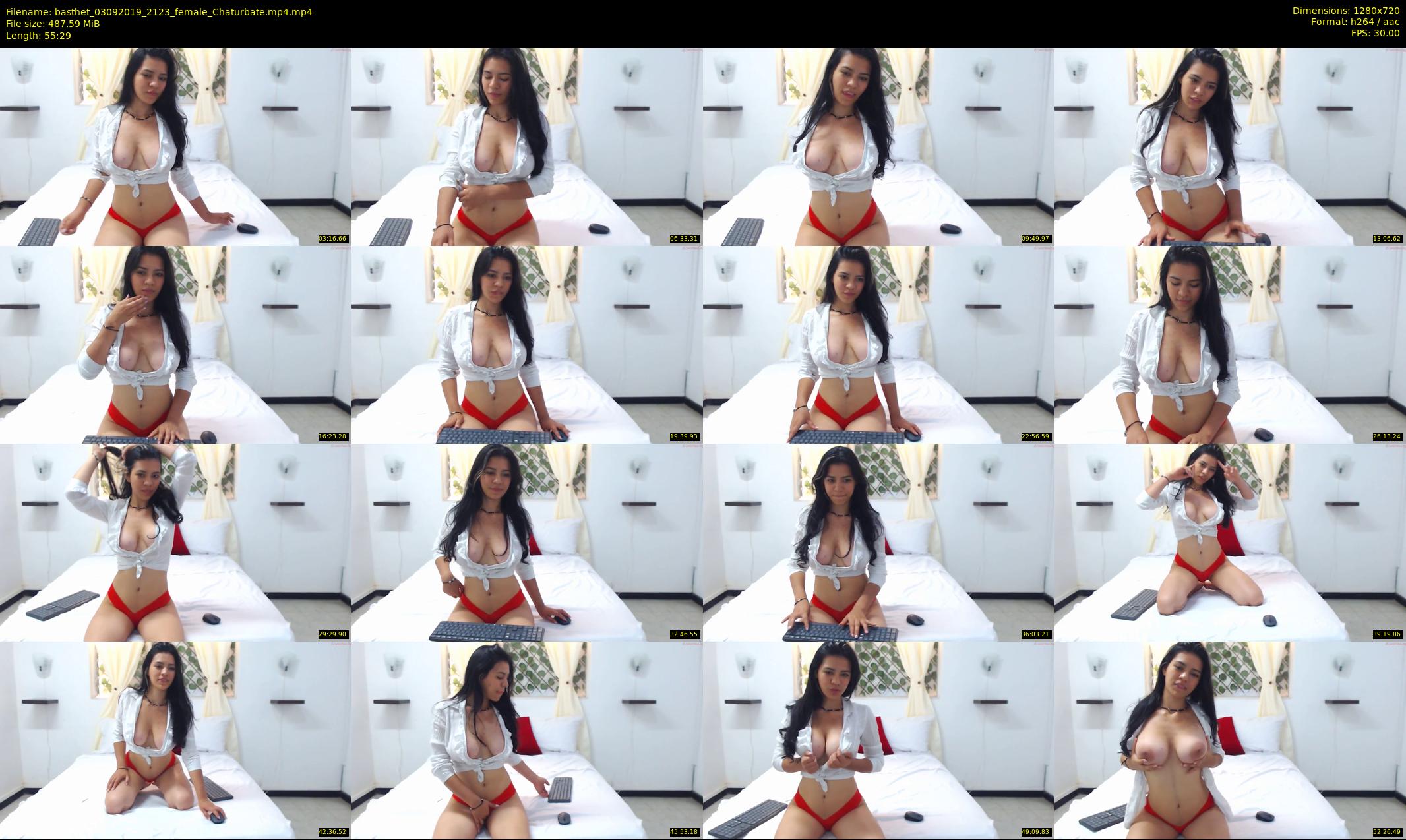basthet — 56 minute Chaturbate female cam show recording, 720p, Sep 3, 2019