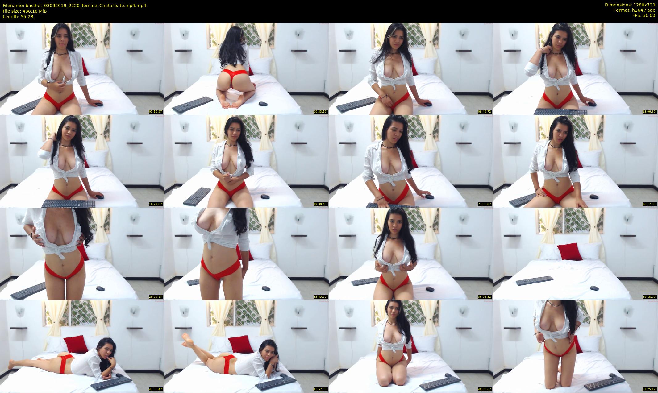 basthet — 56 minute Chaturbate female cam show recording, 720p, Sep 3, 2019