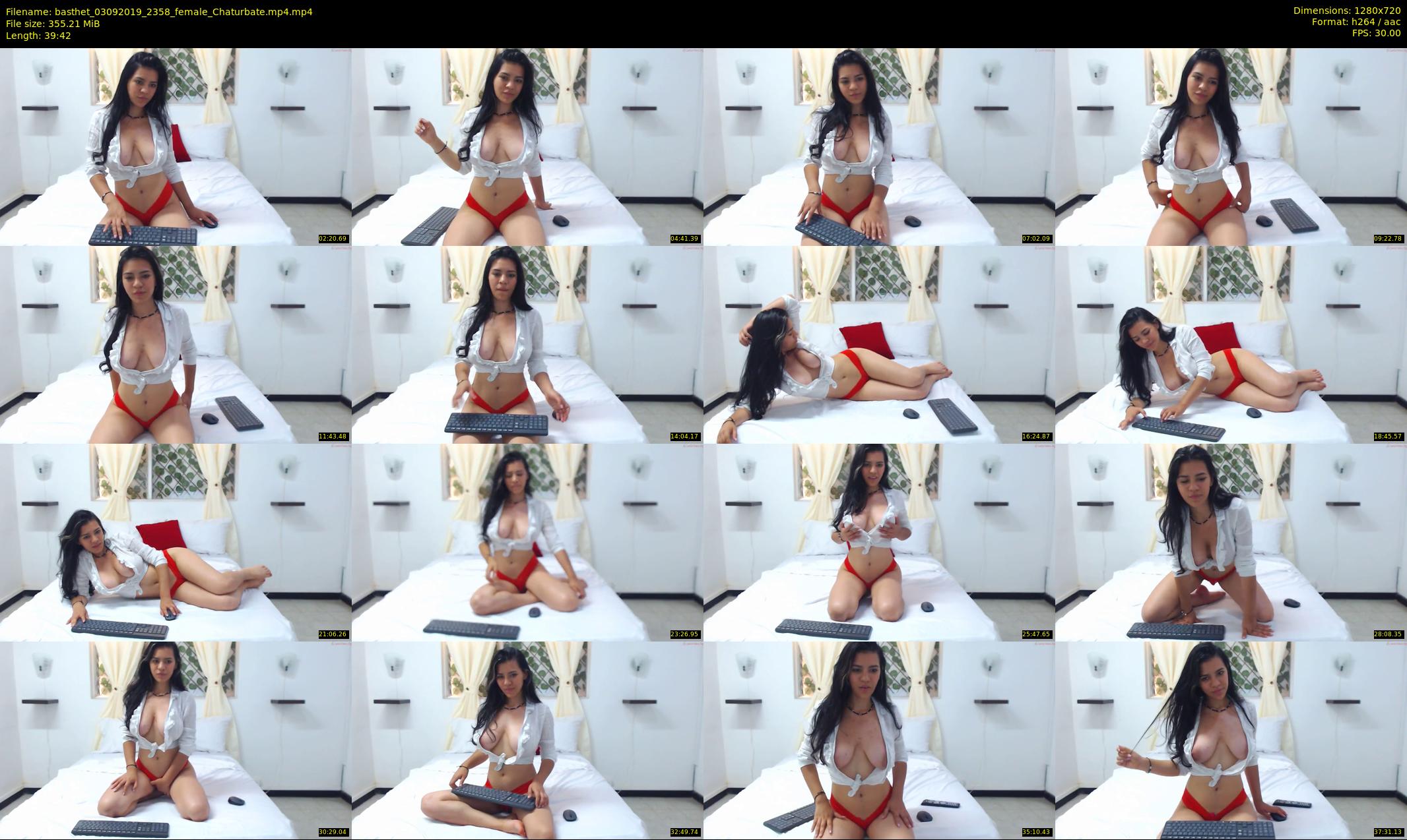 basthet — 40 minute Chaturbate female cam show recording, 720p, Sep 3, 2019
