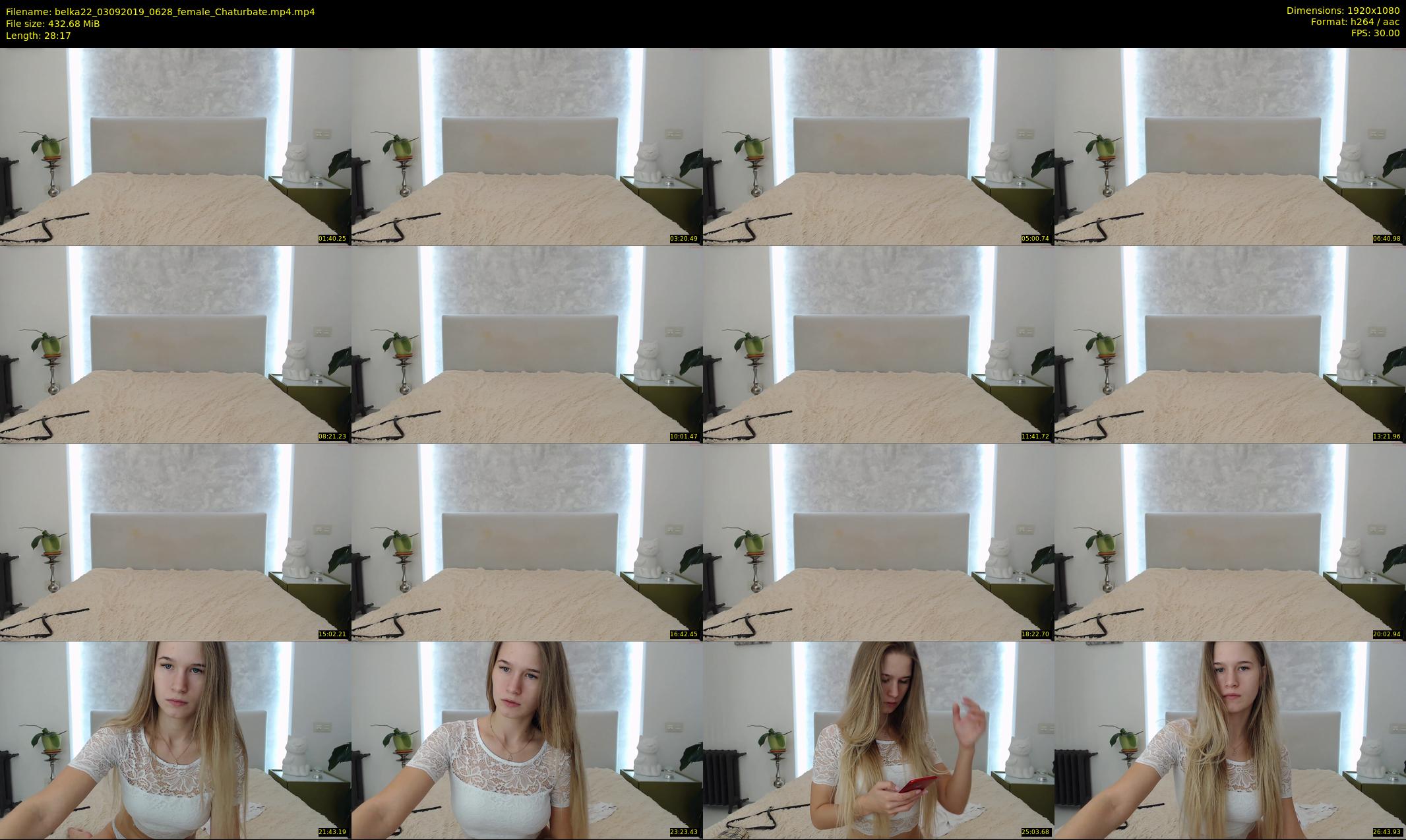 belka22 — 29 minute Chaturbate female cam show recording, 1080p, Sep 3, 2019