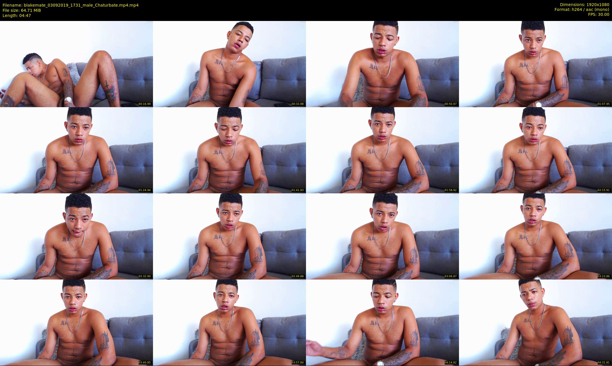 blakemate — 5 minute Chaturbate male cam show recording, 1080p, Sep 3, 2019