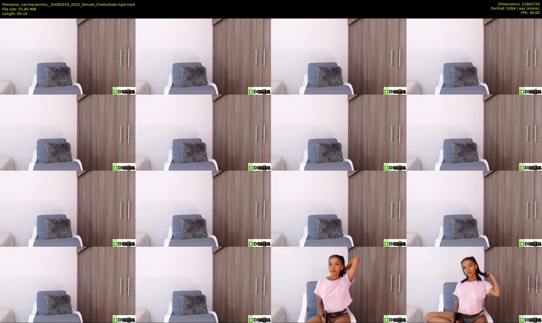 camilaramirez_ — 10 minute Chaturbate female cam show recording, 720p, Sep 3, 2019