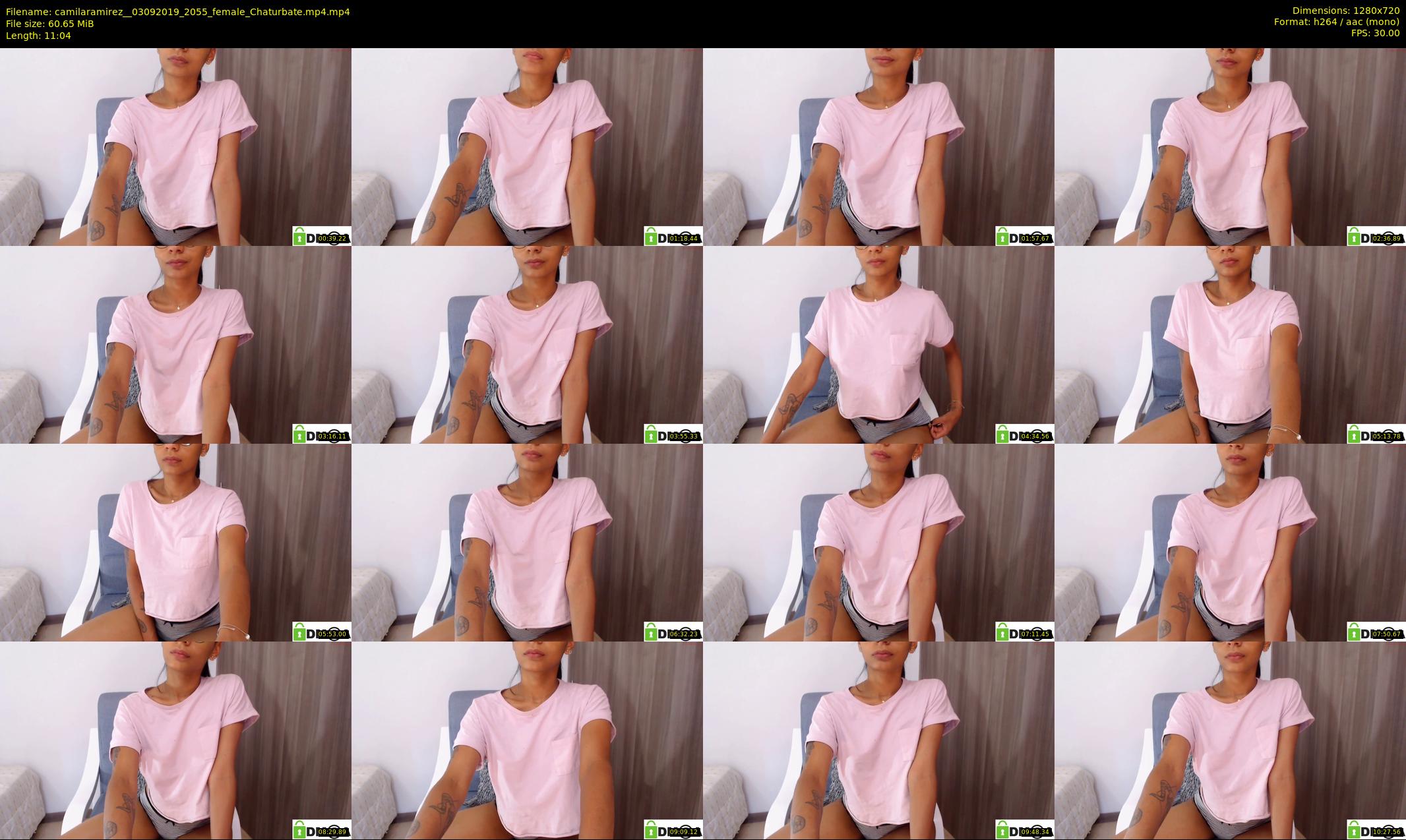 camilaramirez_ — 12 minute Chaturbate female cam show recording, 720p, Sep 3, 2019