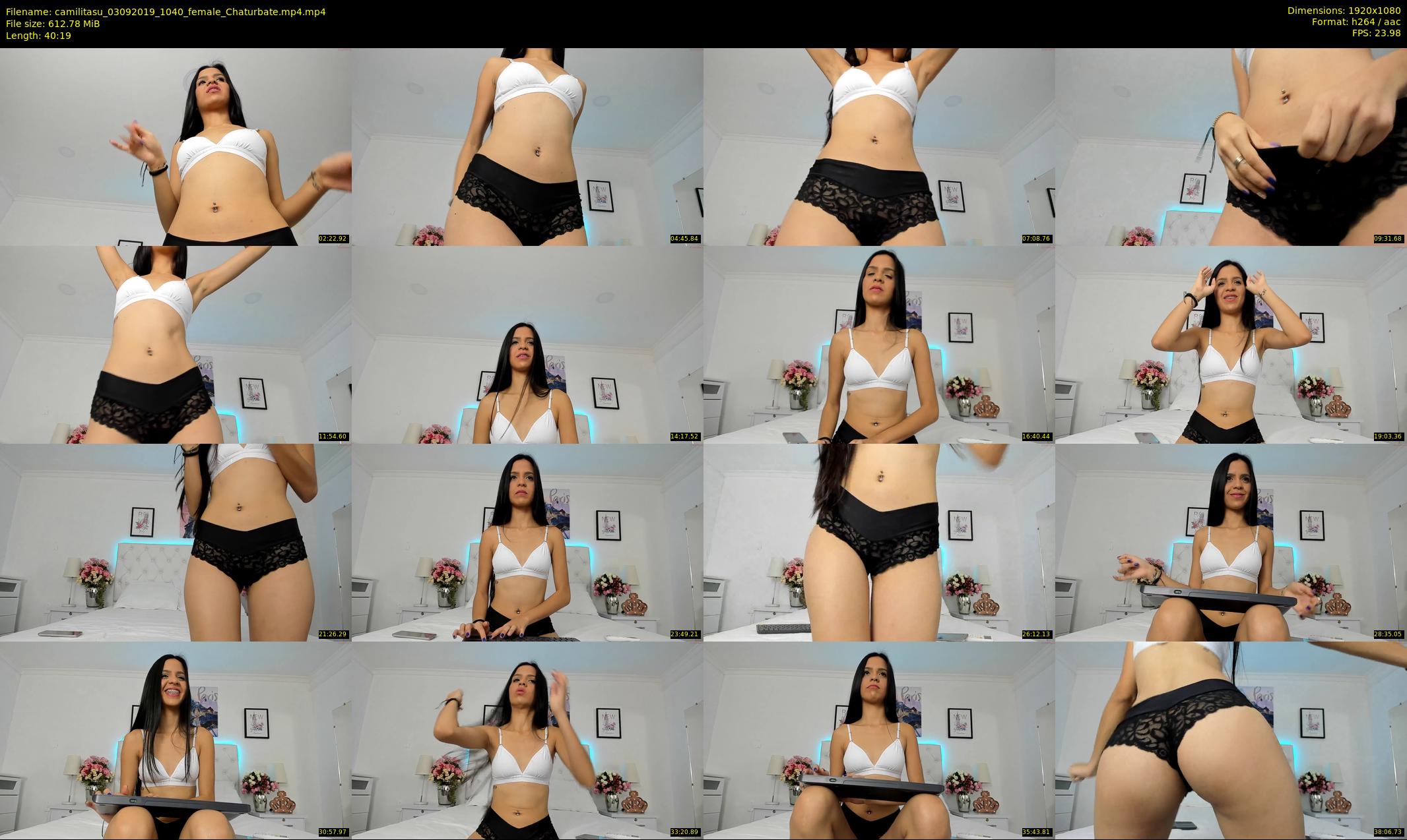 camilitasu — 41 minute Chaturbate female cam show recording, 1080p, Sep 3, 2019