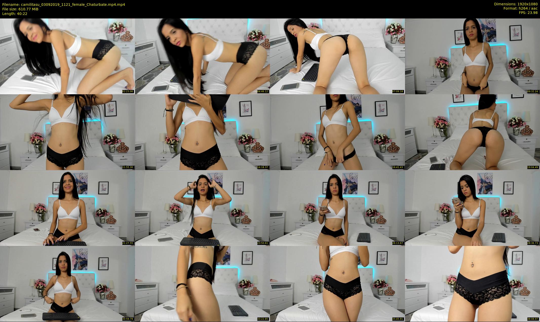 camilitasu — 41 minute Chaturbate female cam show recording, 1080p, Sep 3, 2019