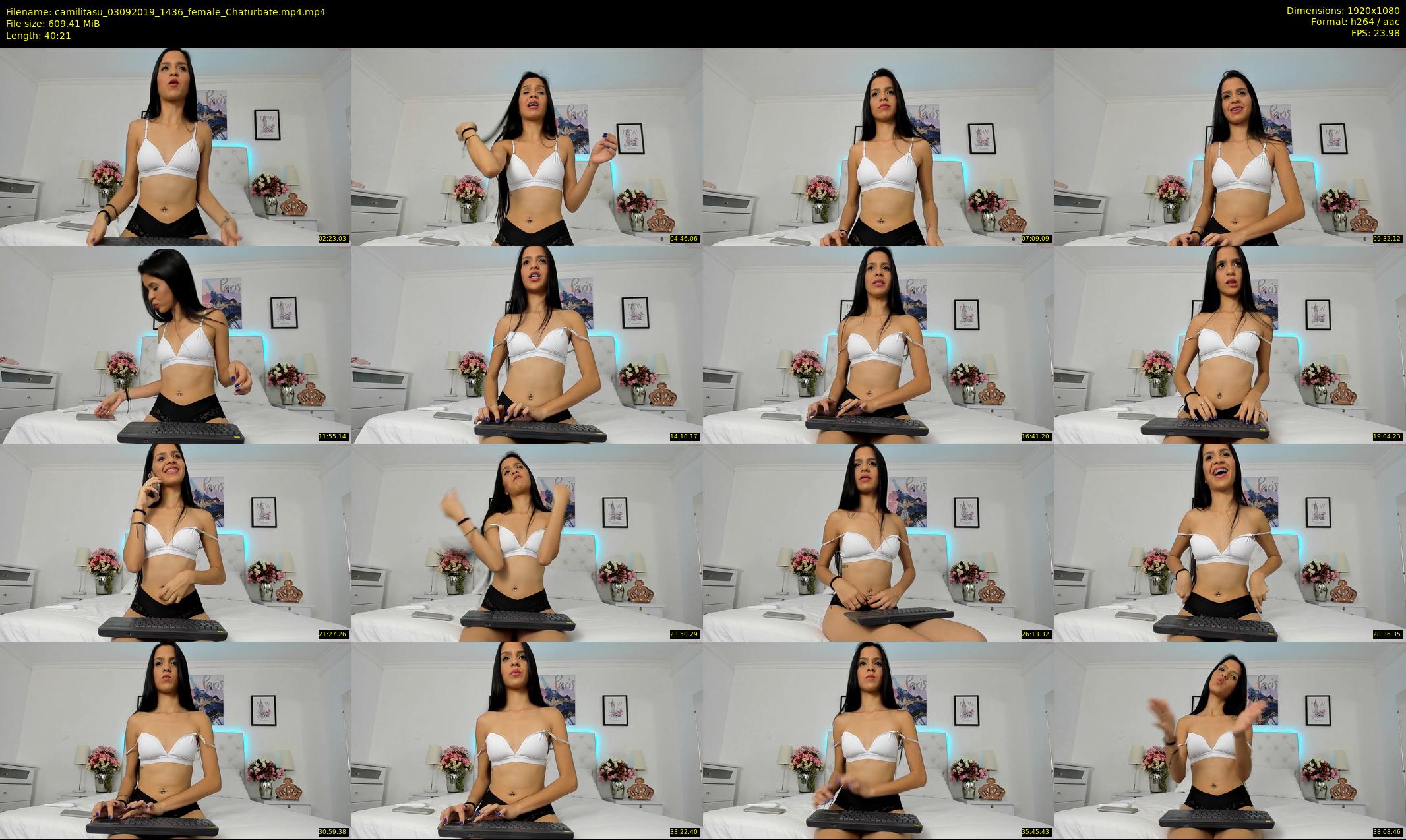 camilitasu — 41 minute Chaturbate female cam show recording, 1080p, Sep 3, 2019
