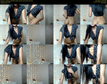 carolina_t — 22 minute Chaturbate female cam show recording, 720p, Sep 3, 2019