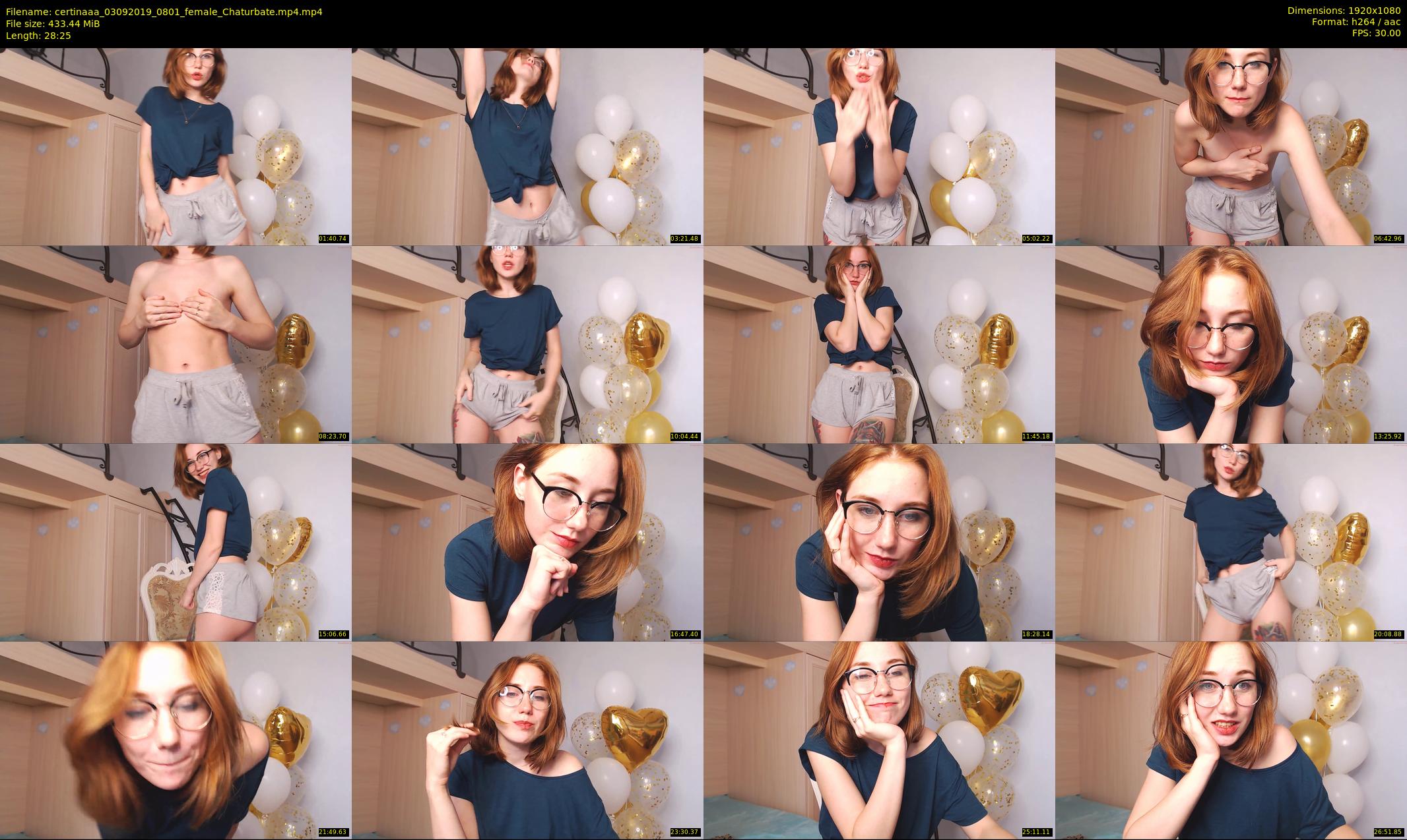 certinaaa — 29 minute Chaturbate female cam show recording, 1080p, Sep 3, 2019