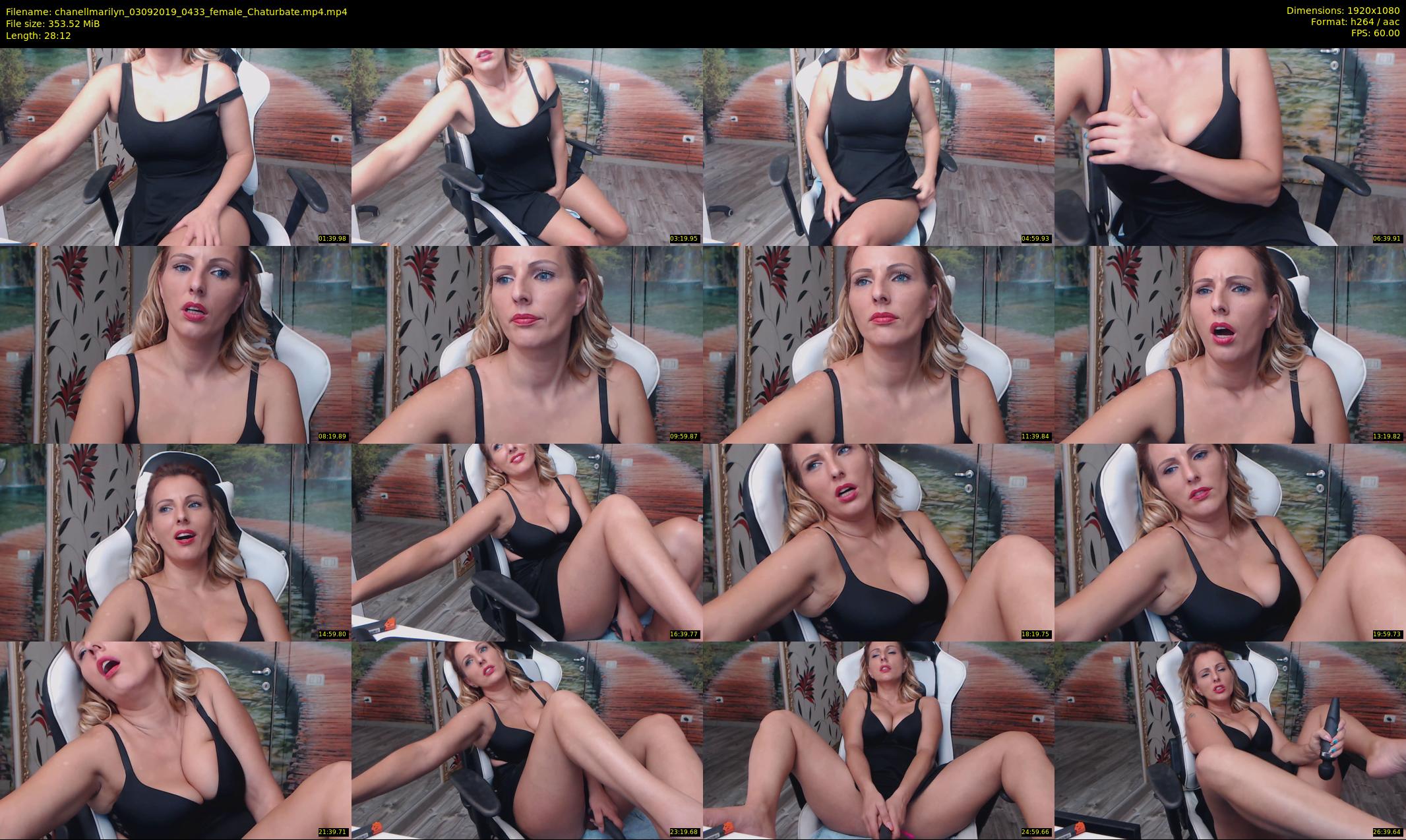 chanellmarilyn — 29 minute Chaturbate female cam show recording, 1080p, Sep 3, 2019