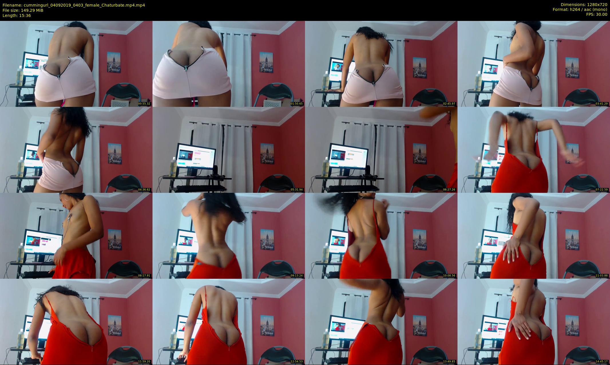 cummingurl — 16 minute Chaturbate couple cam show recording, 720p, Sep 4, 2019