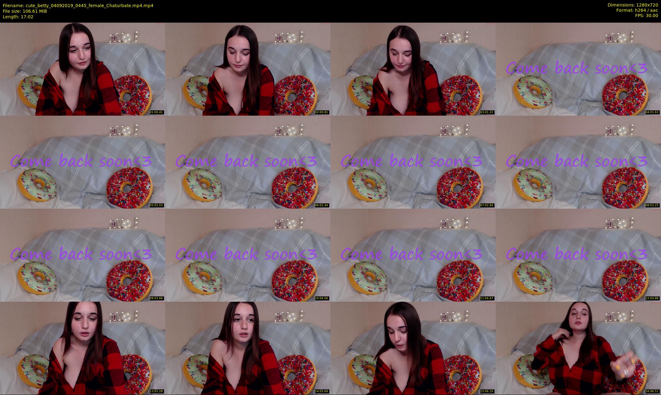 cute_betty — 18 minute Chaturbate female cam show recording, 720p, Sep 4, 2019