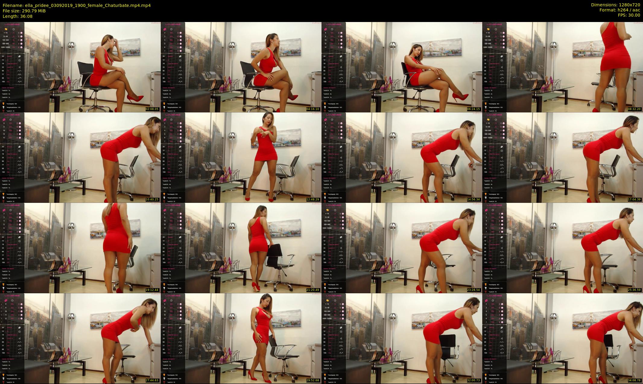 ella_pridee — 37 minute Chaturbate female cam show recording, 720p, Sep 3, 2019