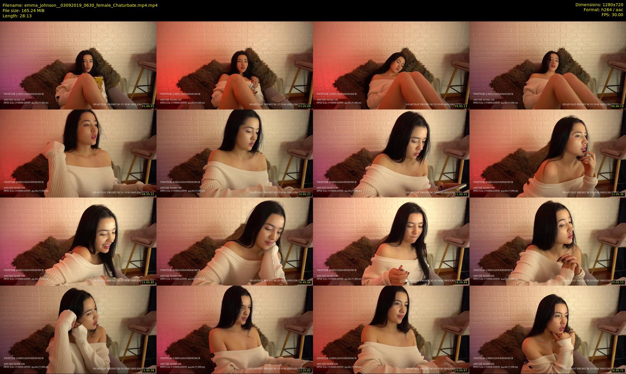 emma_johnson_ — 29 minute Chaturbate female cam show recording, 720p, Sep 3, 2019