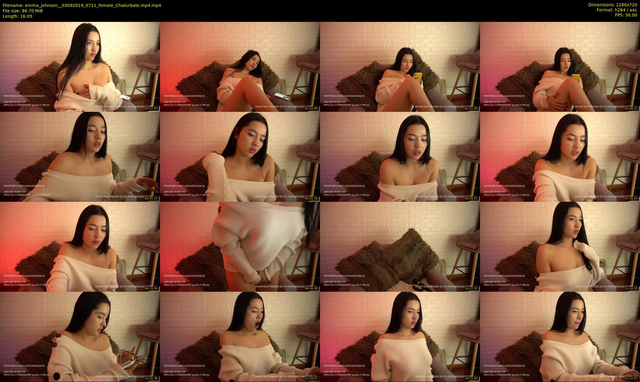 emma_johnson_ — 17 minute Chaturbate female cam show recording, 720p, Sep 3, 2019