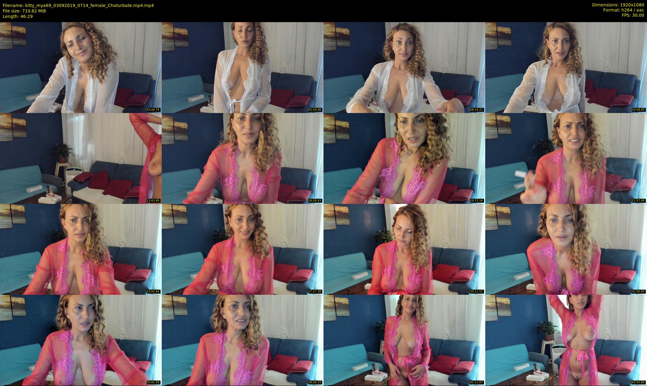 kitty_mya69 — 47 minute Chaturbate female cam show recording, 1080p, Sep 3, 2019