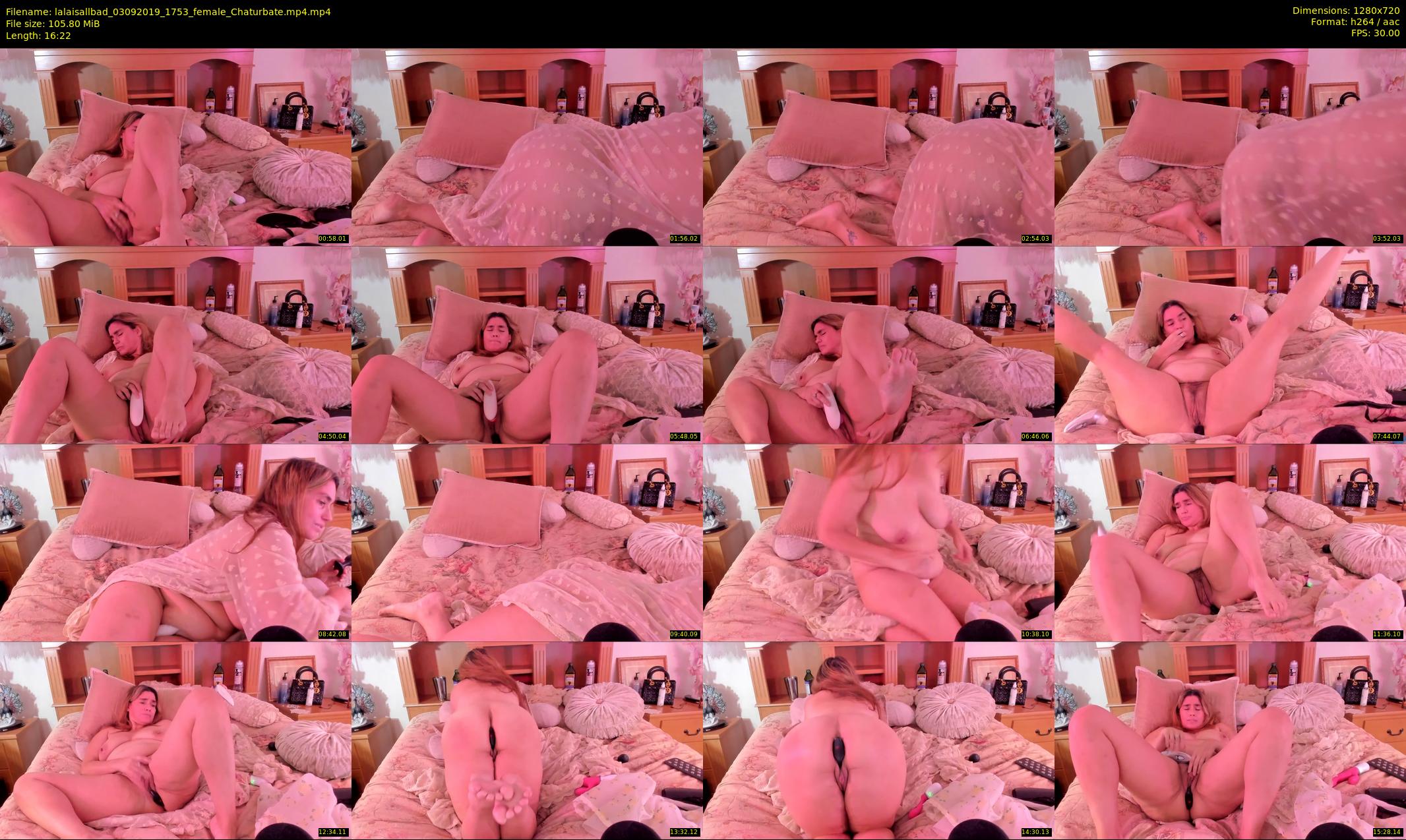 lalaisallbad — 17 minute Chaturbate female cam show recording, 720p, Sep 3, 2019