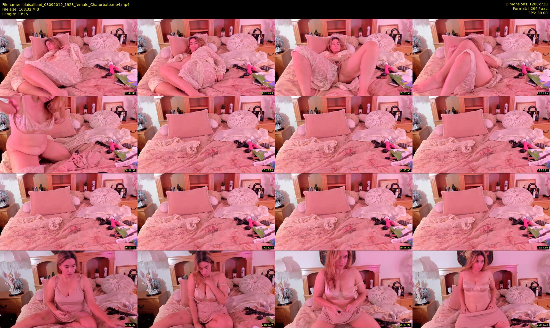 lalaisallbad — 31 minute Chaturbate female cam show recording, 720p, Sep 3, 2019