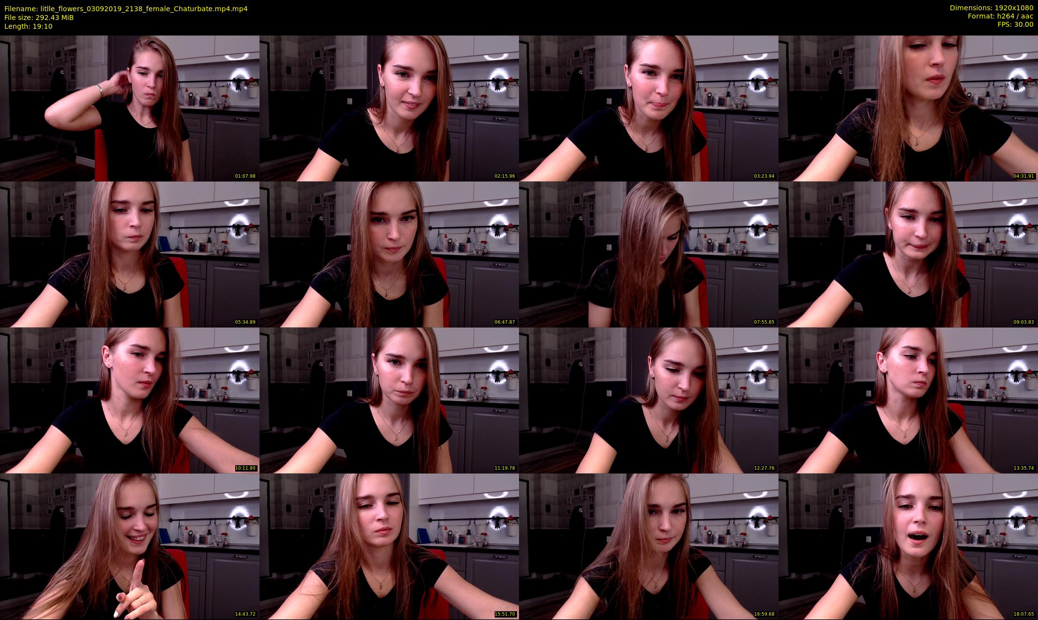 litlle_flowers — 20 minute Chaturbate female cam show recording, 1080p, Sep 3, 2019